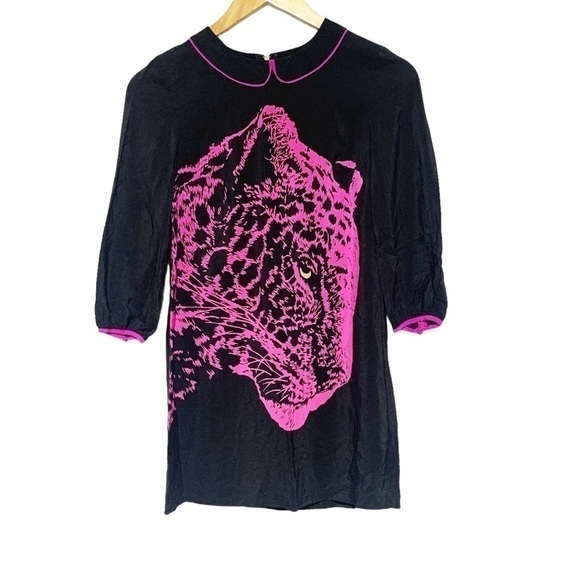 Juicy Couture 100% silk mini dress size 0 - Picture 2 of 11